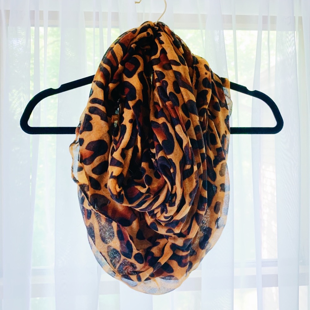 Cheetah Infinity Scarf